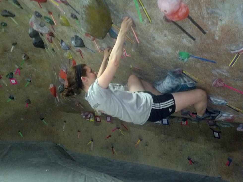 Indoor Climbing at Rock Spot